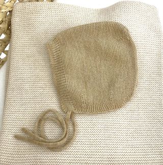 Baby merino wool newborn hat
