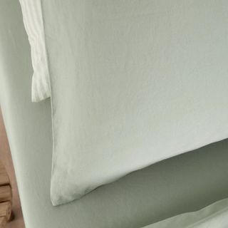 Kids' washed cotton sateen fitted sheet
