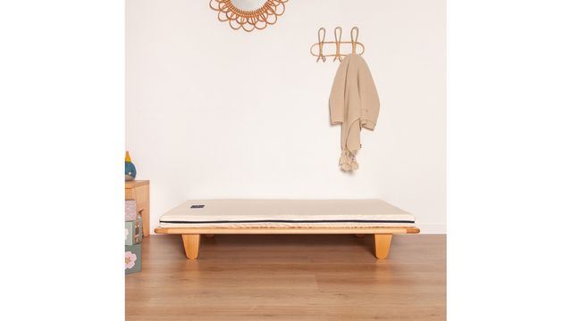 Matelas bébé déhoussable naturel - 60x120 cm