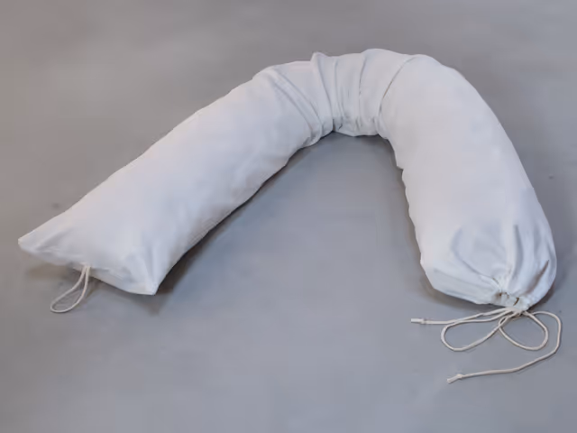 Organic nursing pillow cotton buckwheat millet latex allnatura