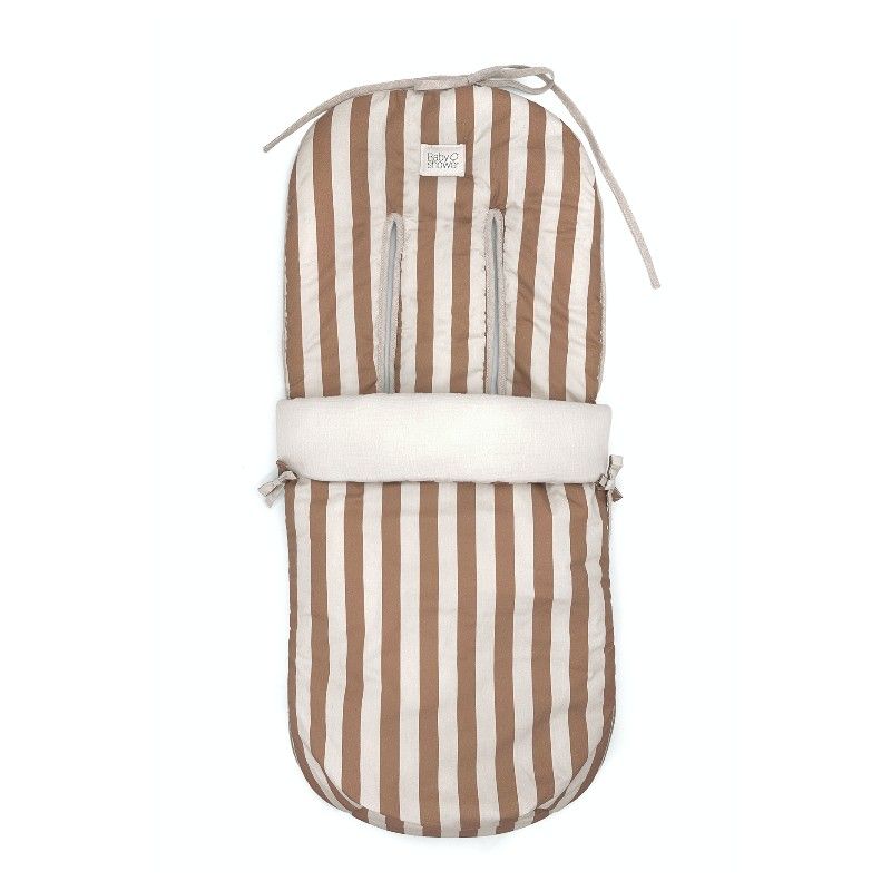 Compact carrycot footmuff, two-piece